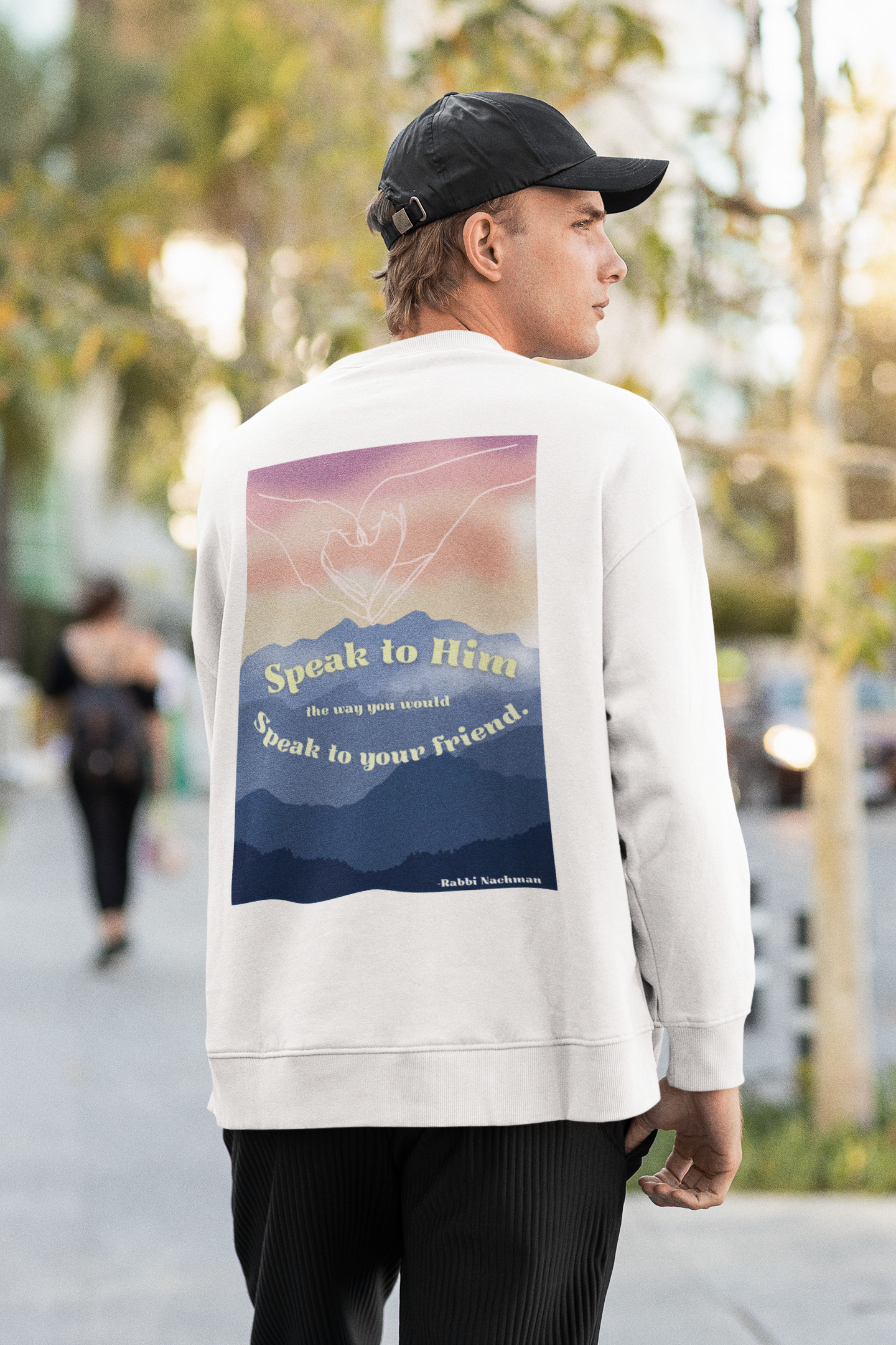 Speak to Him Unisex Premium Sweatshirt