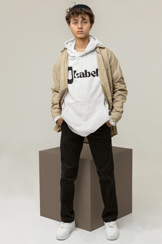 JLabel Classic Design Hoodie - White