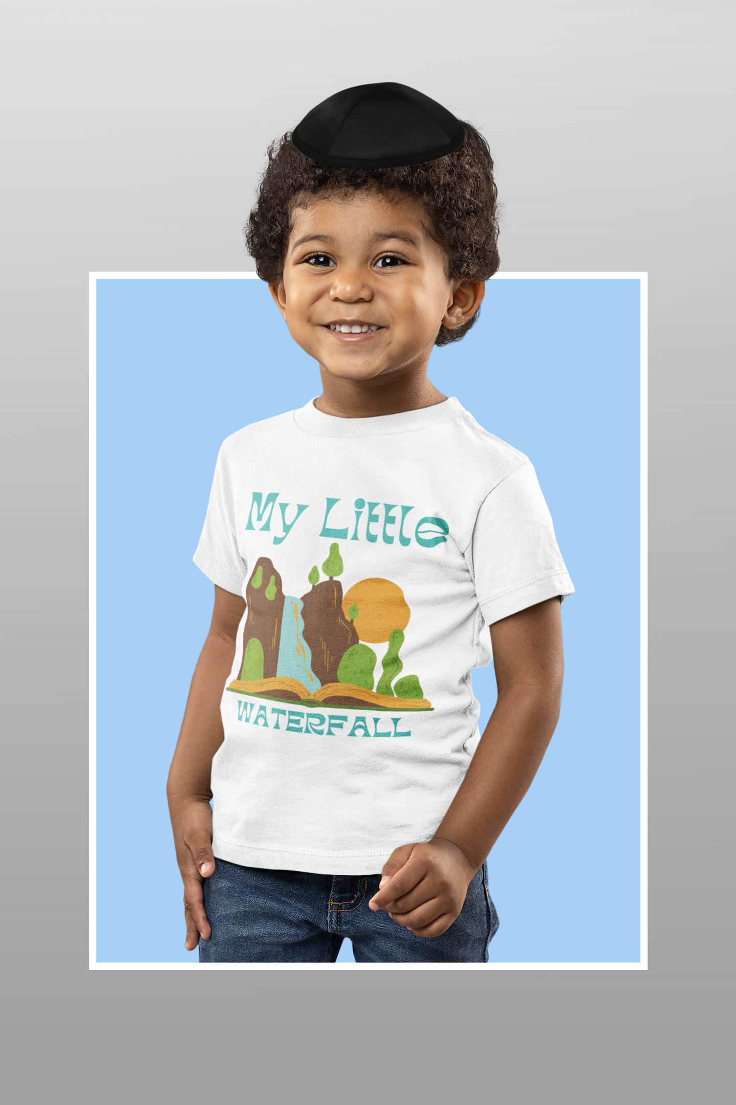 My Little Waterfall Classic Baby Crewneck T-shirt