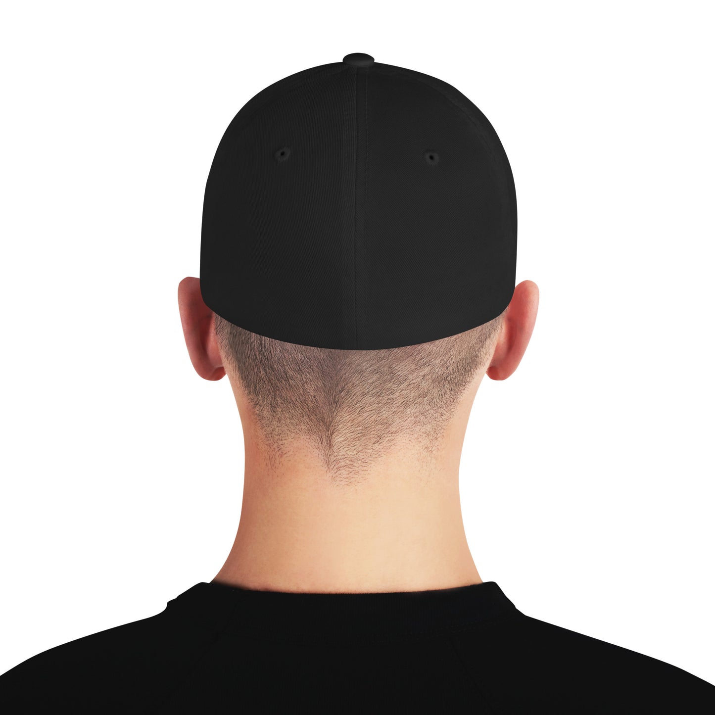 JLabel Embroidered Black Structured Twill Cap