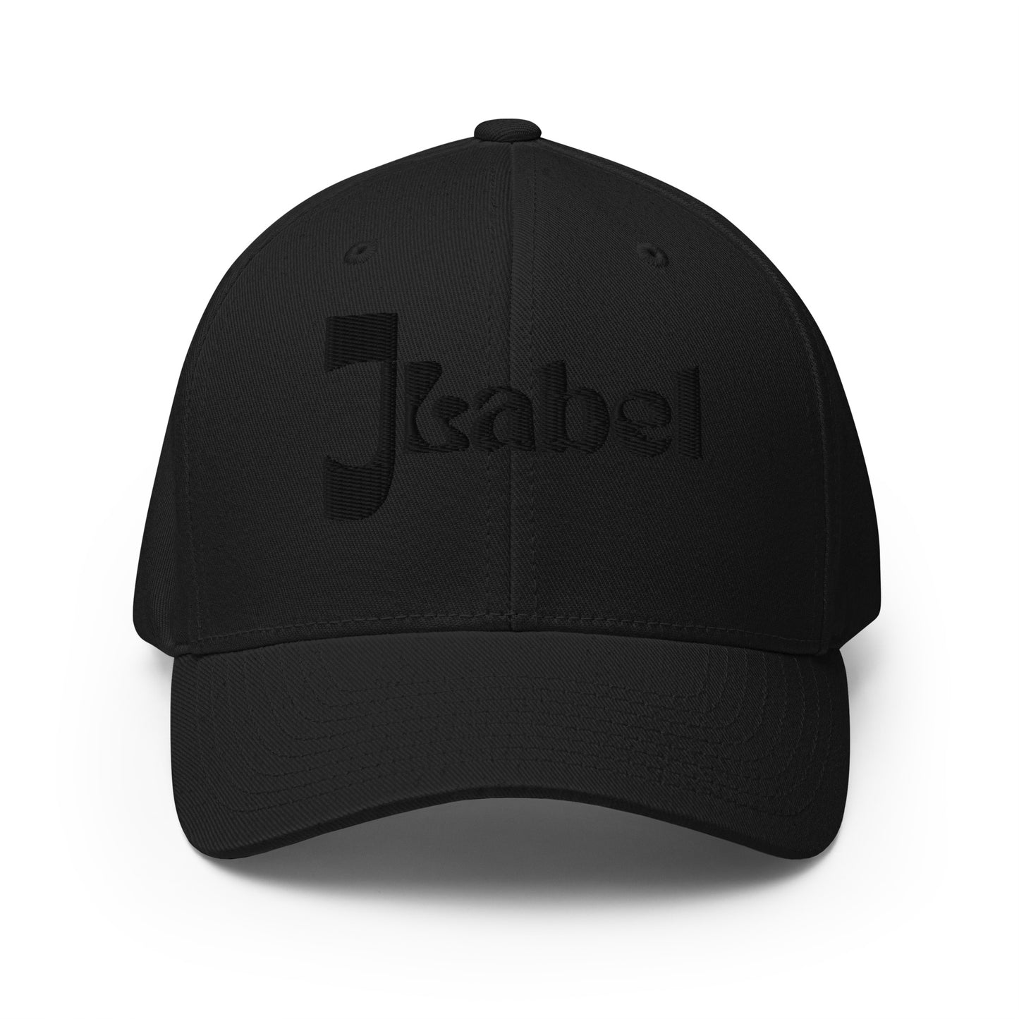 JLabel Embroidered Black Structured Twill Cap