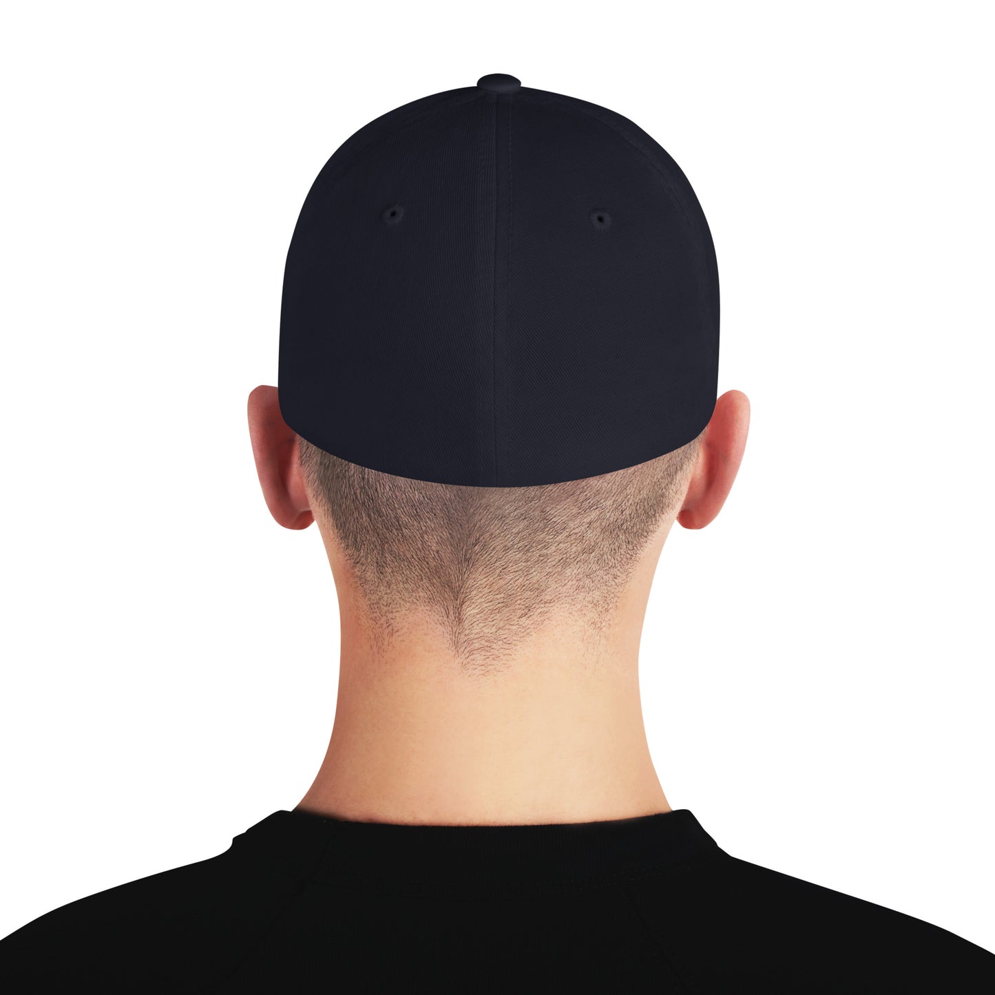 JLabel Embroidered Navy Structured Twill Cap