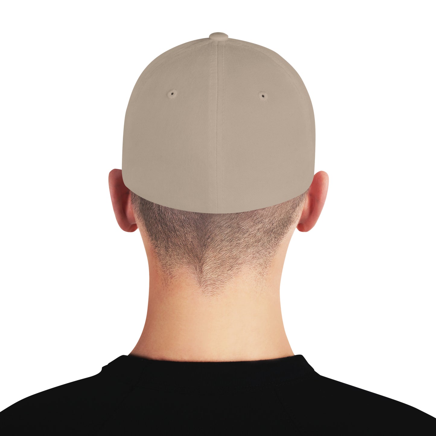 JLabel Embroidered Khaki Structured Twill Cap