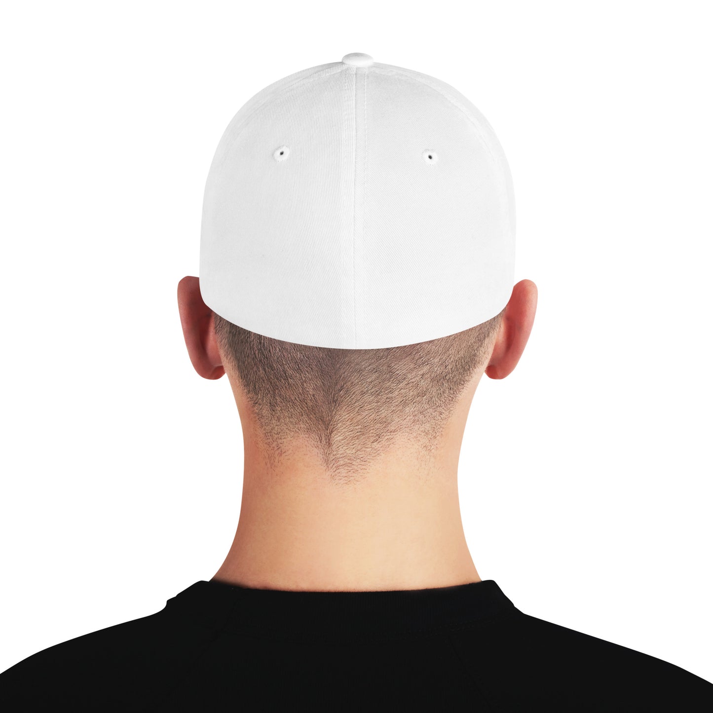 JLabel Embroidered White Structured Twill Cap