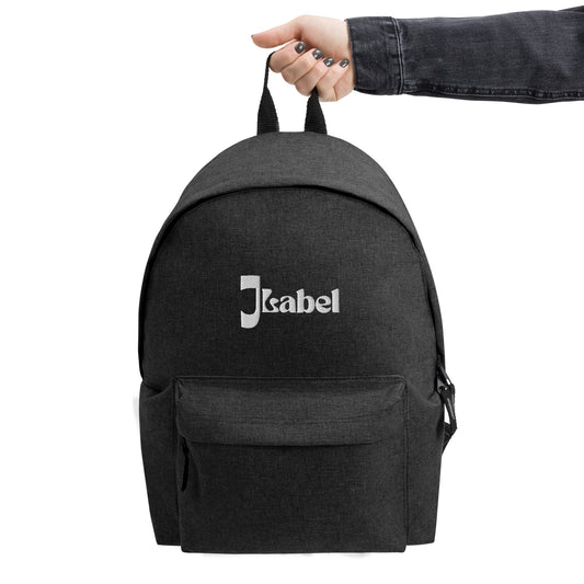 JLabel Classic Design Embroidered Backpack