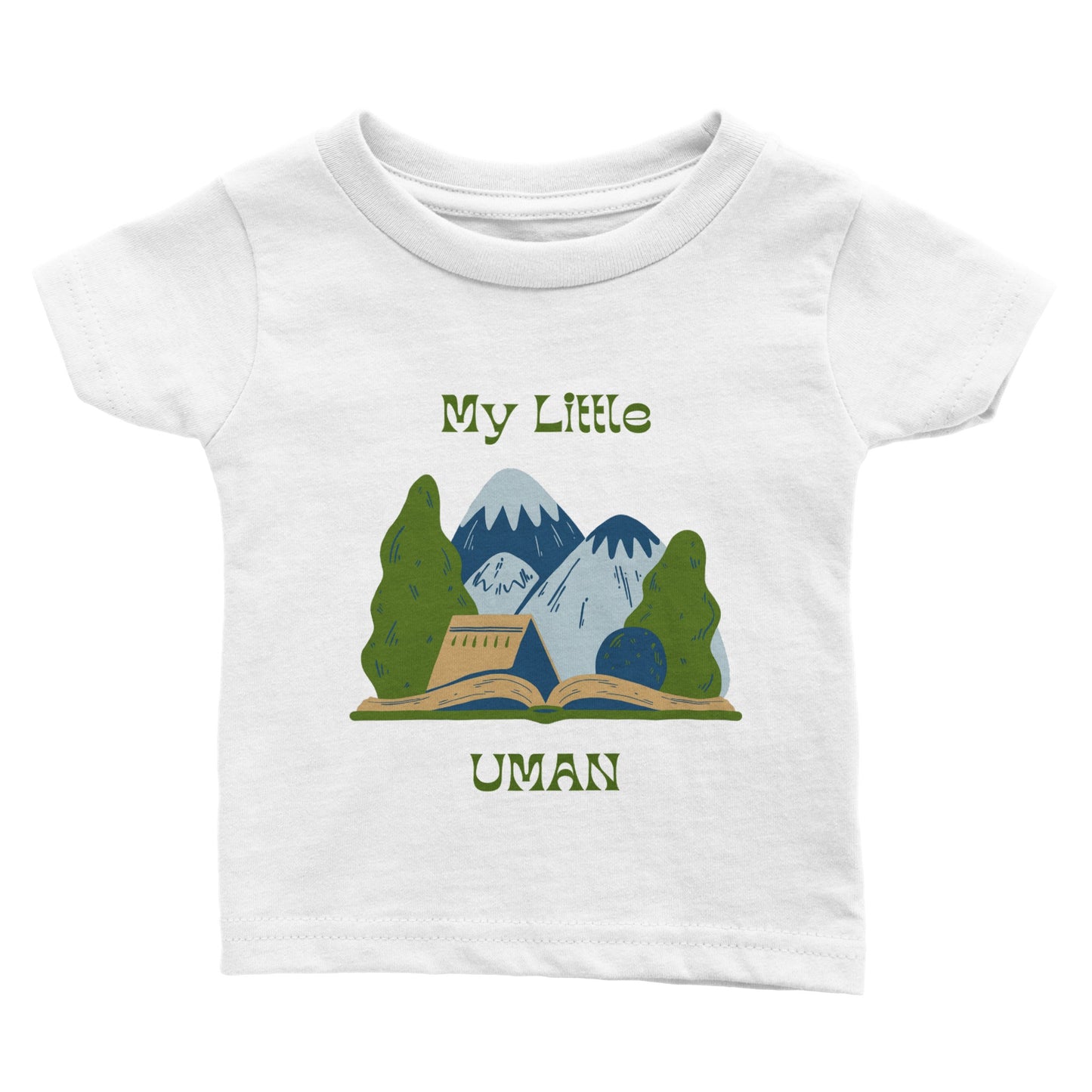 My Little Uman Classic Baby Crewneck T-shirt