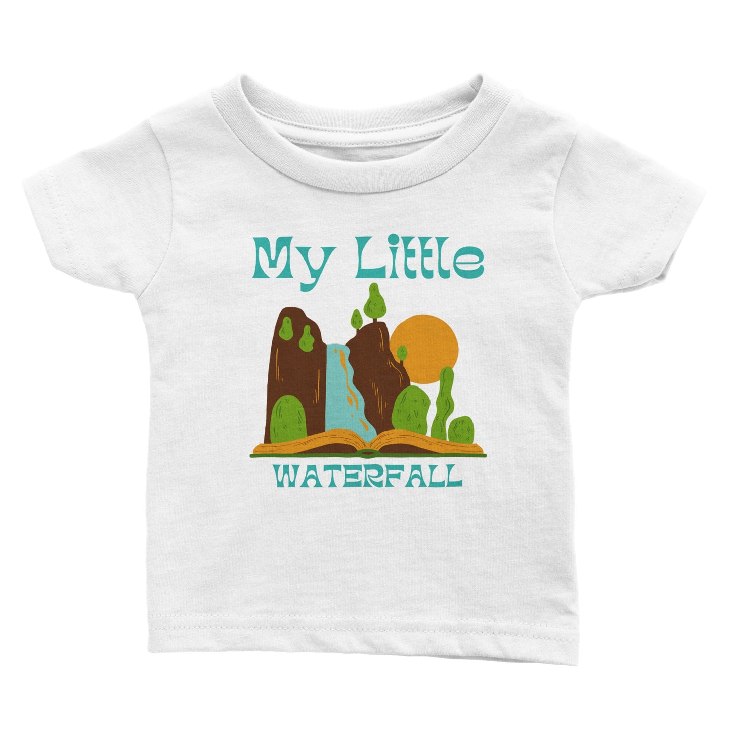 My Little Waterfall Classic Baby Crewneck T-shirt