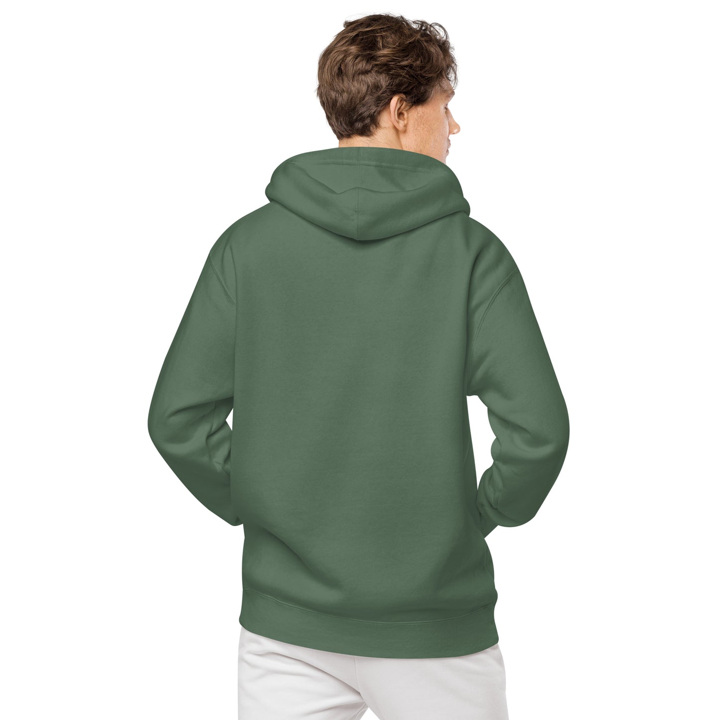 JLabel Classic Design Unisex Pigment-Dyed Hoodie