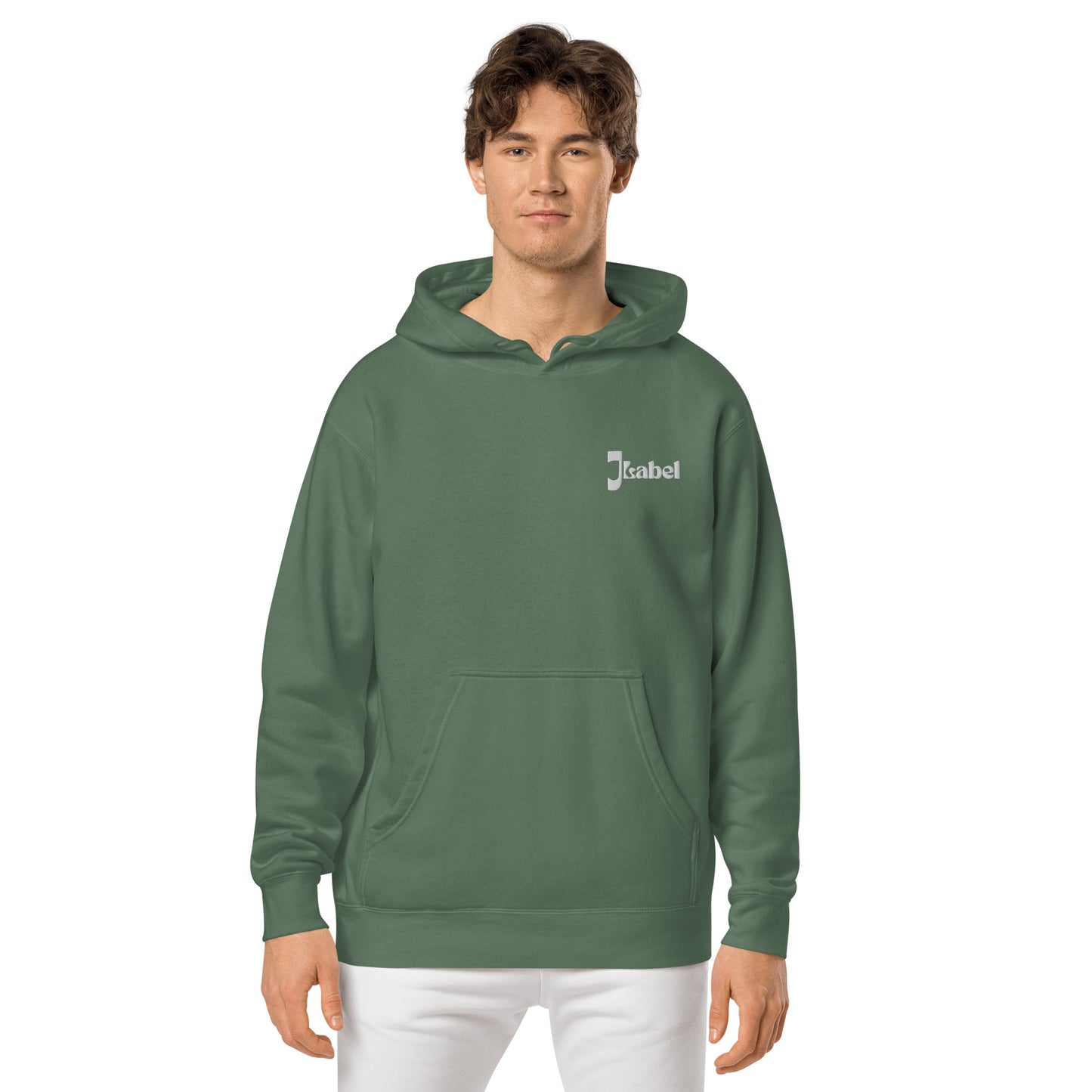 JLabel Classic Design Unisex Pigment-Dyed Hoodie