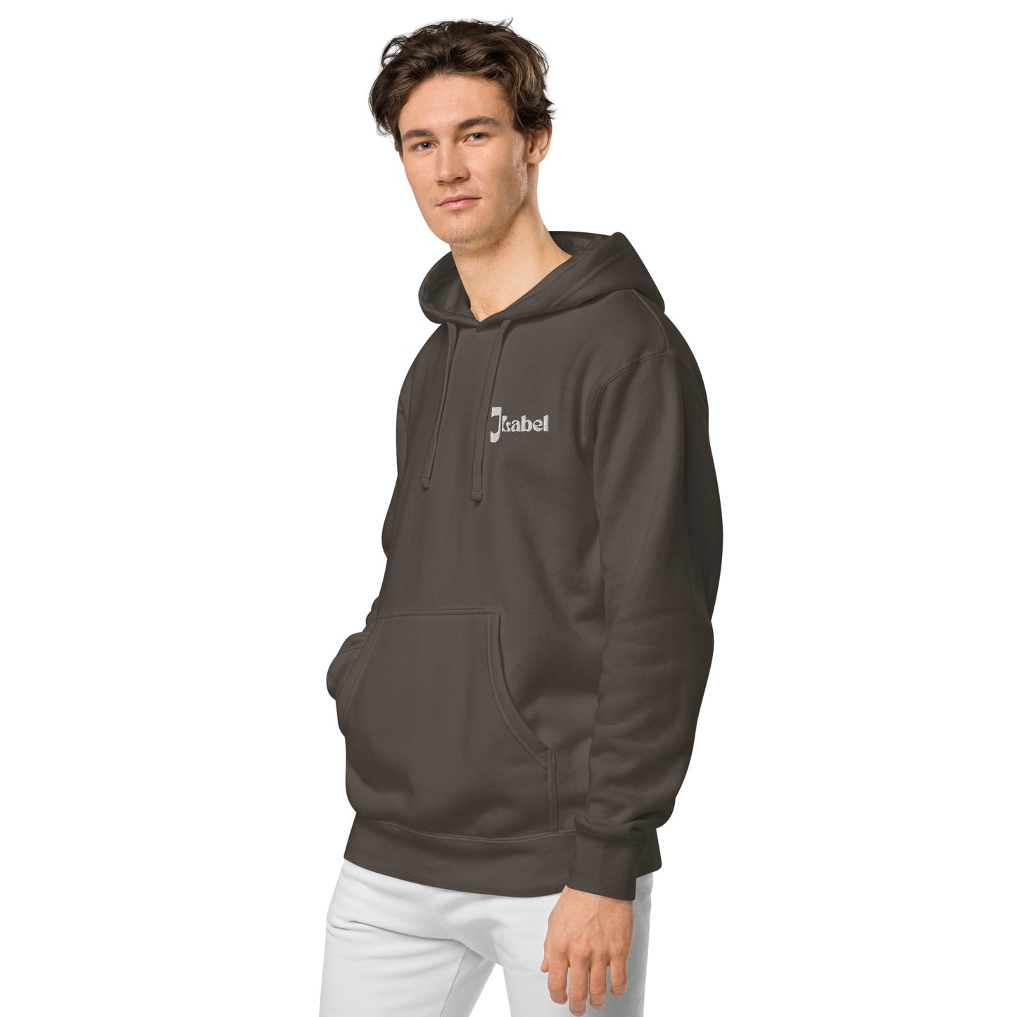 JLabel Classic Design Unisex Pigment-Dyed Hoodie