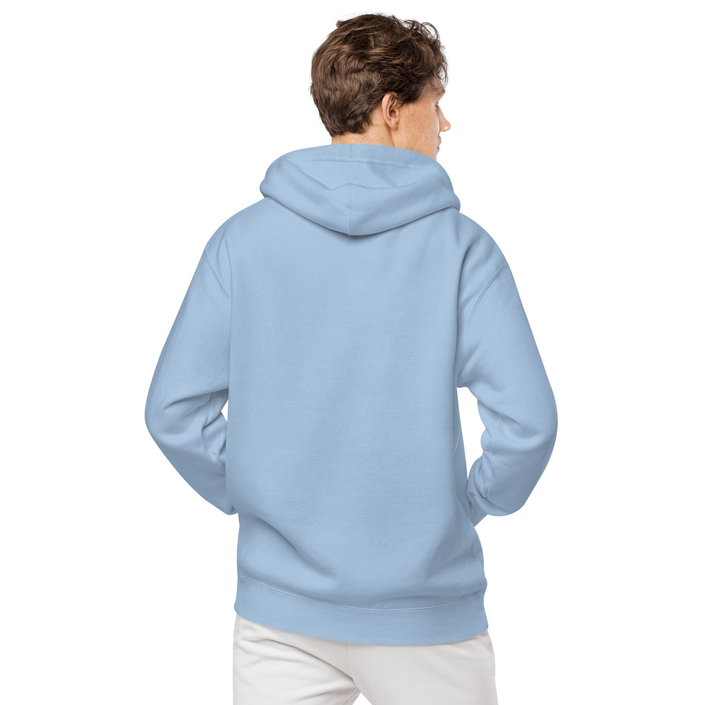 JLabel Classic Design Unisex Pigment-Dyed Hoodie