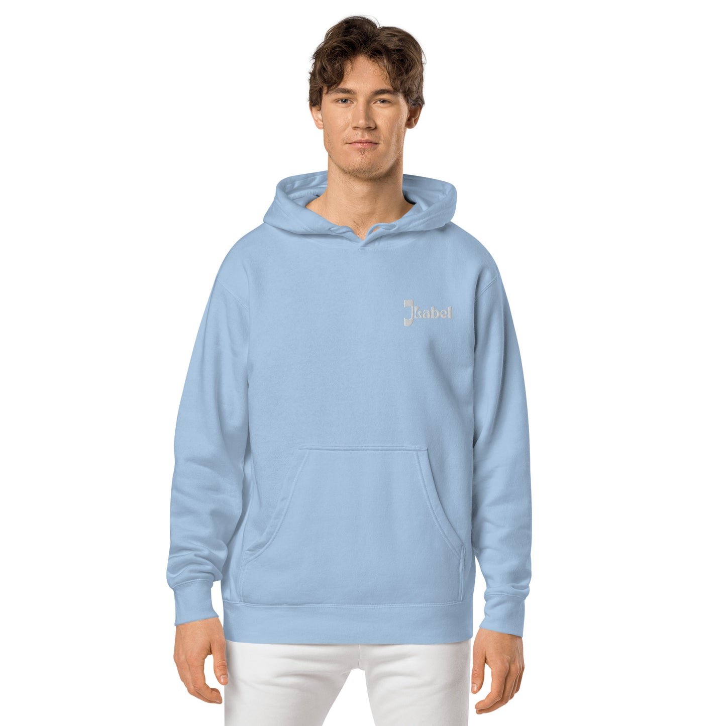 JLabel Classic Design Unisex Pigment-Dyed Hoodie