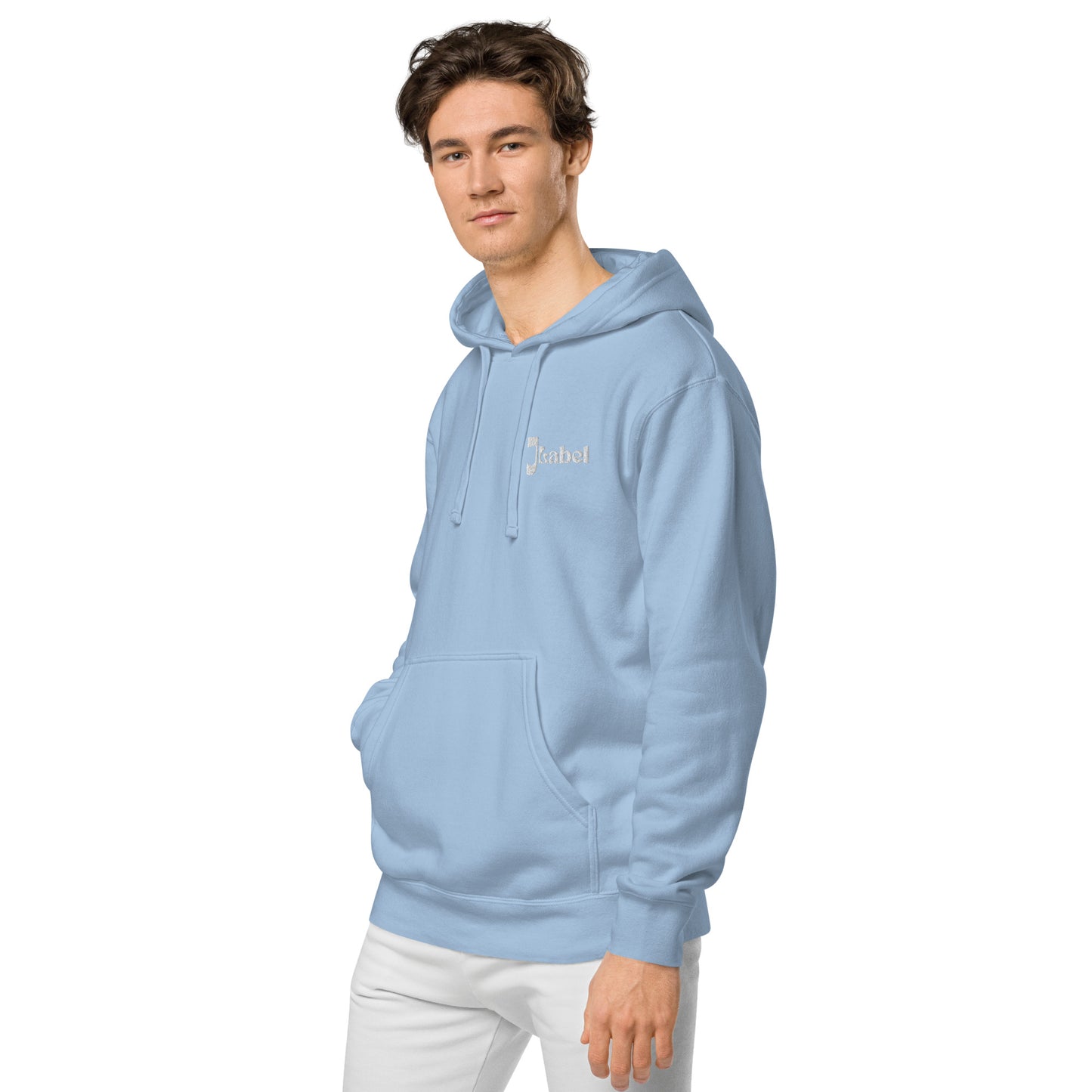 JLabel Classic Design Unisex Pigment-Dyed Hoodie