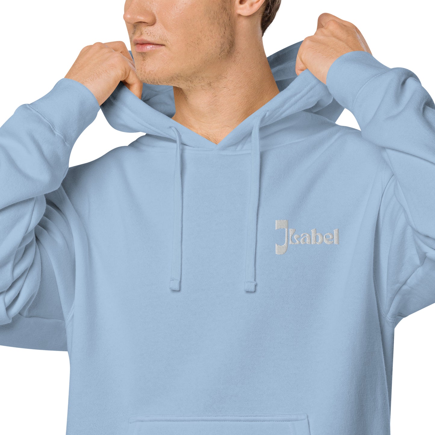 JLabel Classic Design Unisex Pigment-Dyed Hoodie