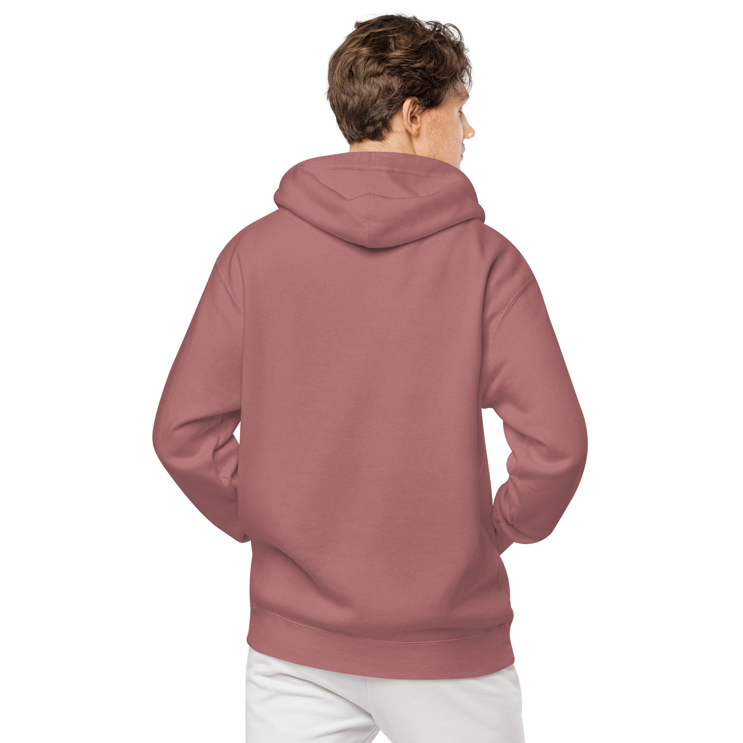 JLabel Classic Design Unisex Pigment-Dyed Hoodie