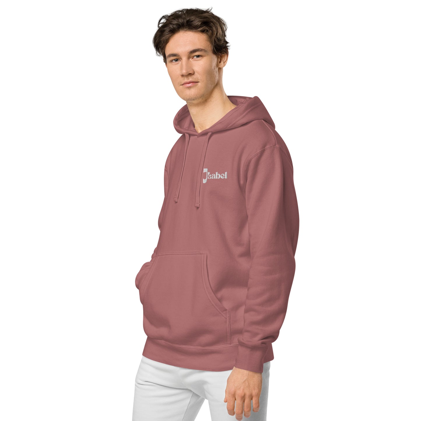 JLabel Classic Design Unisex Pigment-Dyed Hoodie