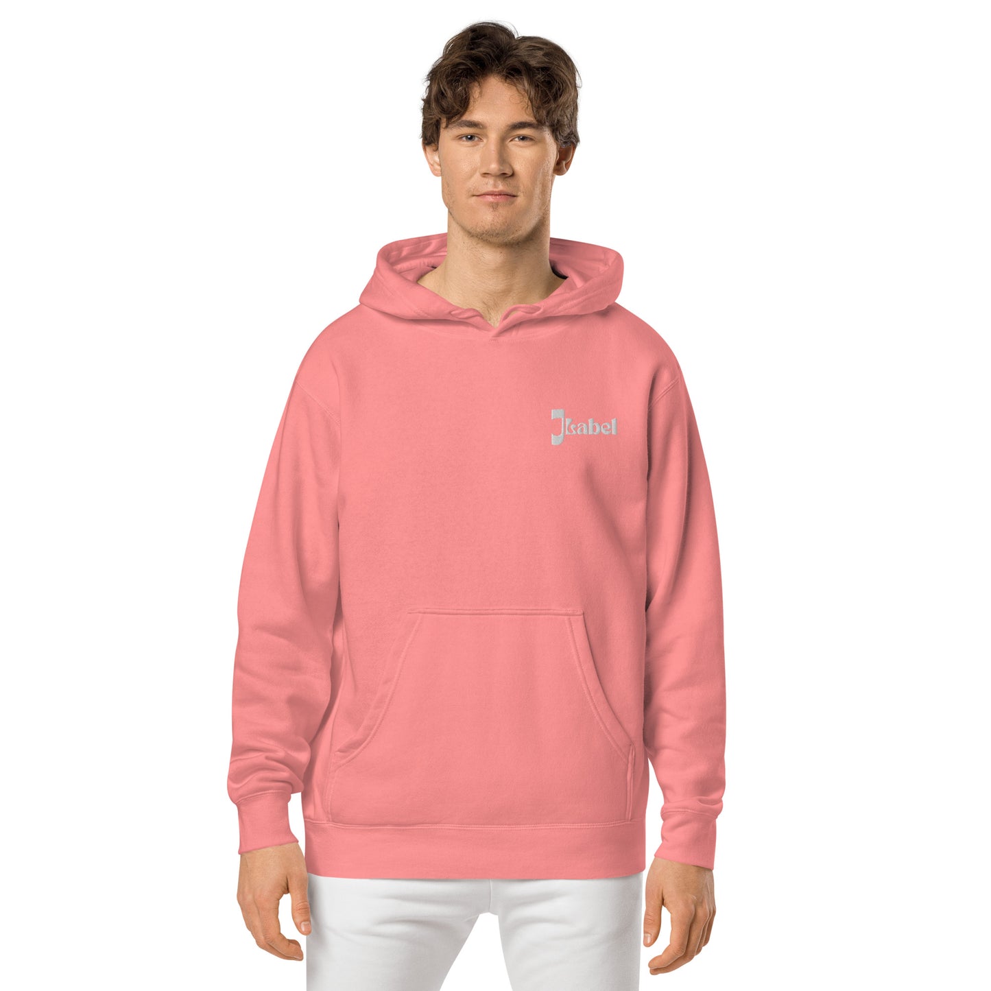 JLabel Classic Design Unisex Pigment-Dyed Hoodie