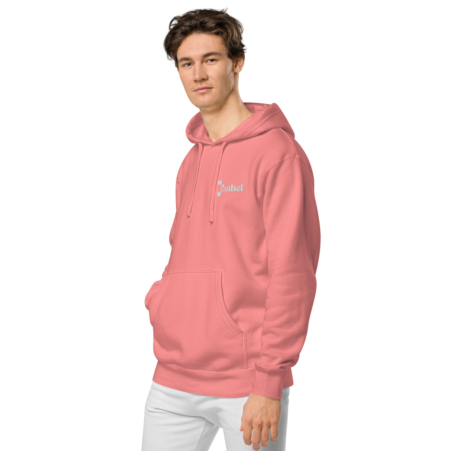 JLabel Classic Design Unisex Pigment-Dyed Hoodie