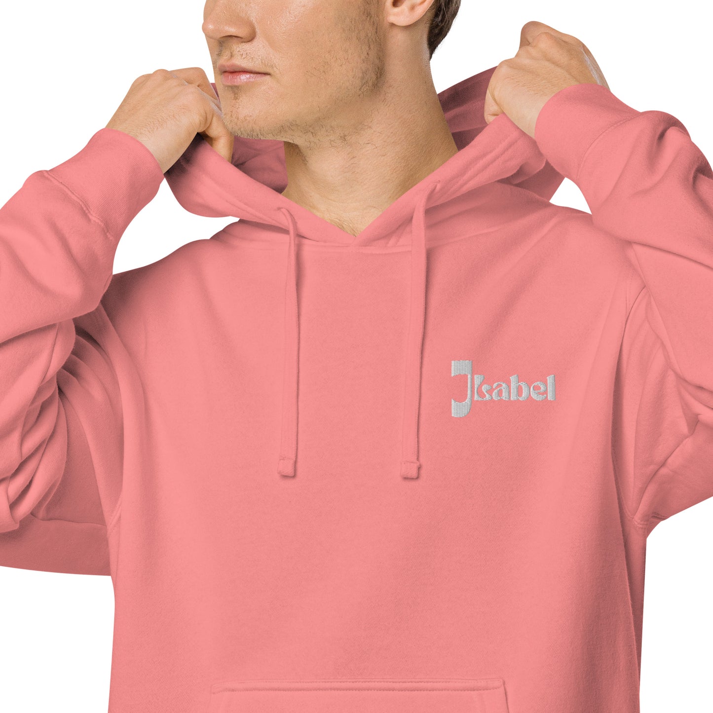 JLabel Classic Design Unisex Pigment-Dyed Hoodie