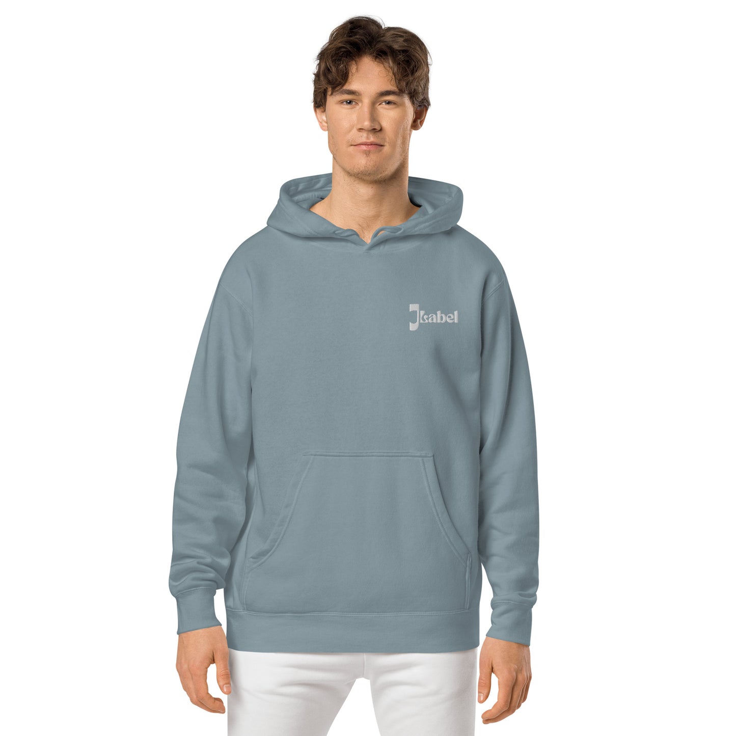 JLabel Classic Design Unisex Pigment-Dyed Hoodie