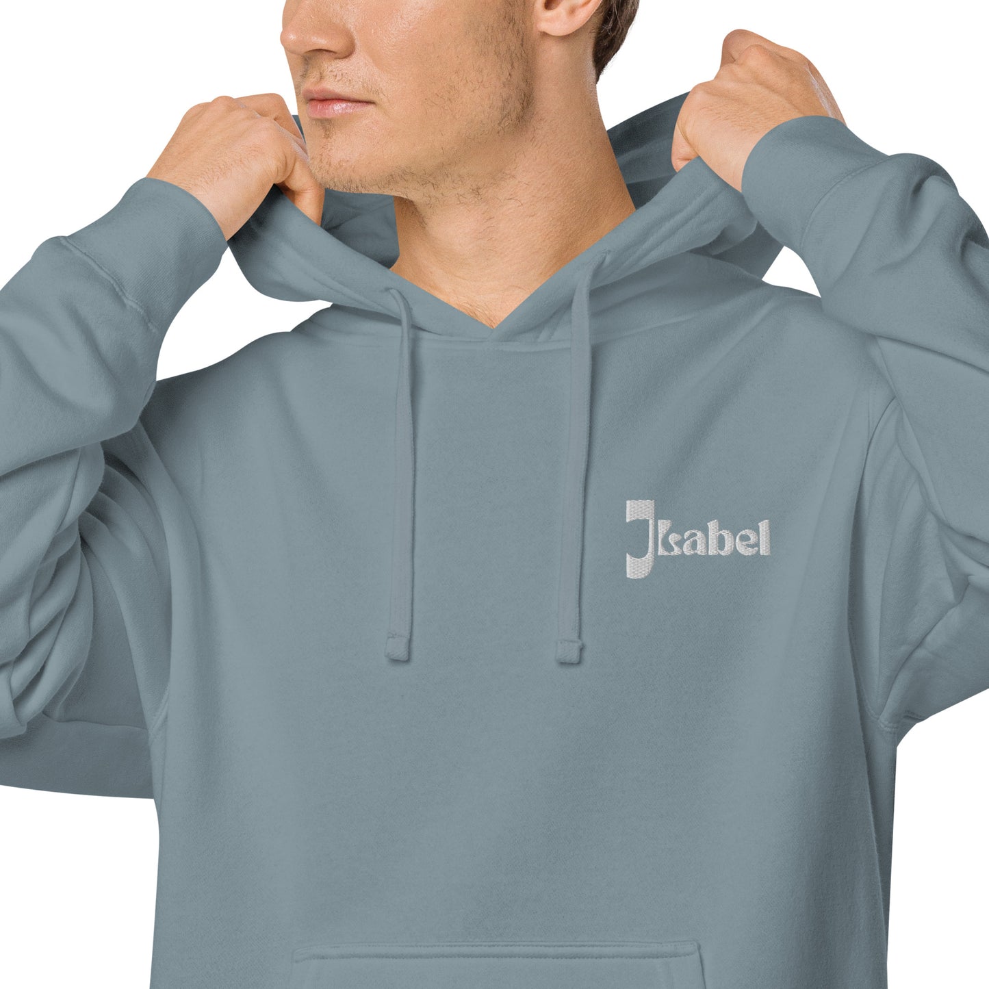 JLabel Classic Design Unisex Pigment-Dyed Hoodie