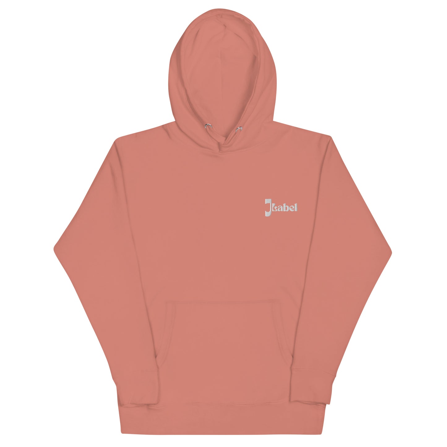 JLabel Classic Design Unisex Hoodie - Rusty Pink